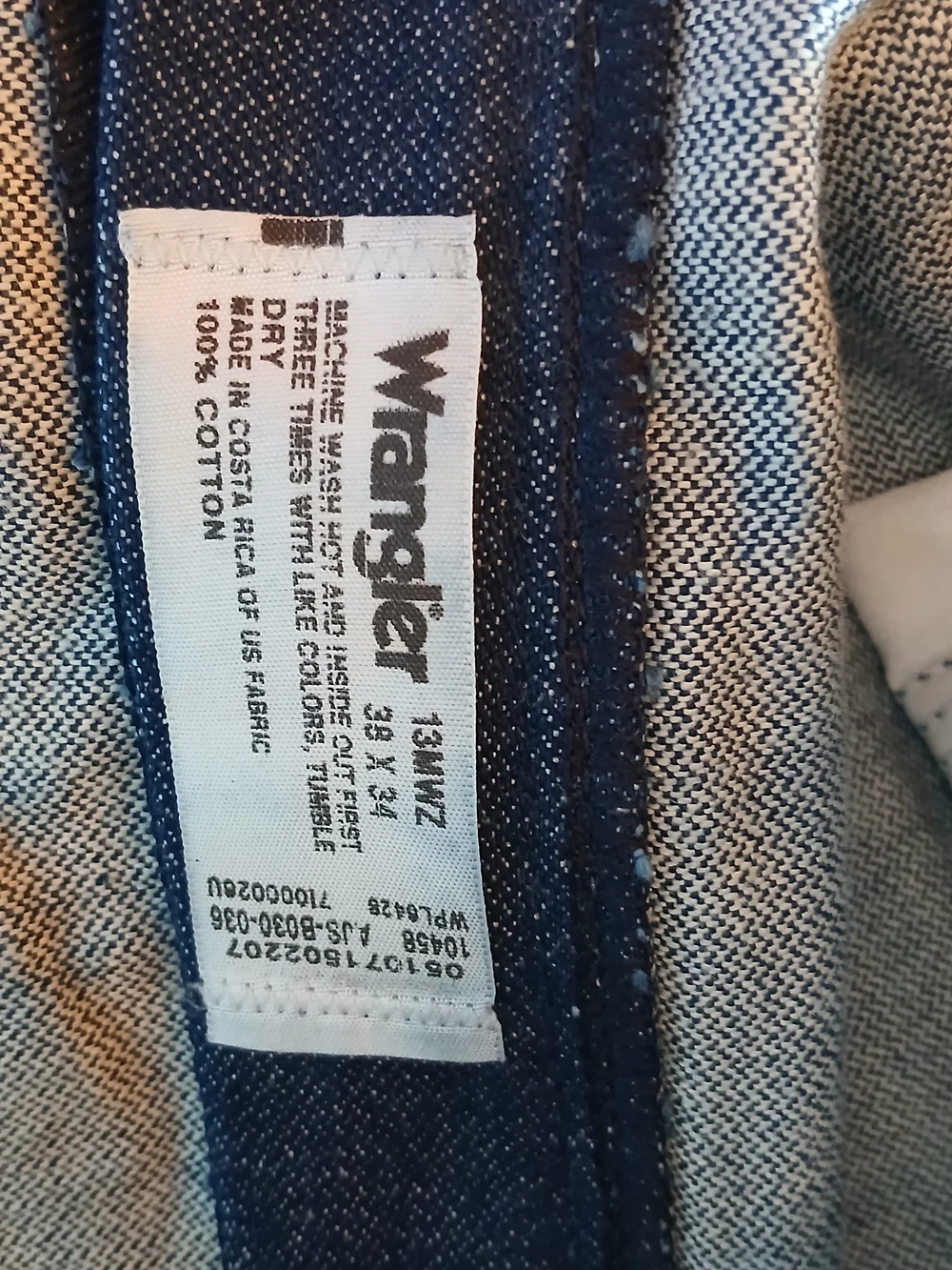 Wrangler straight leg